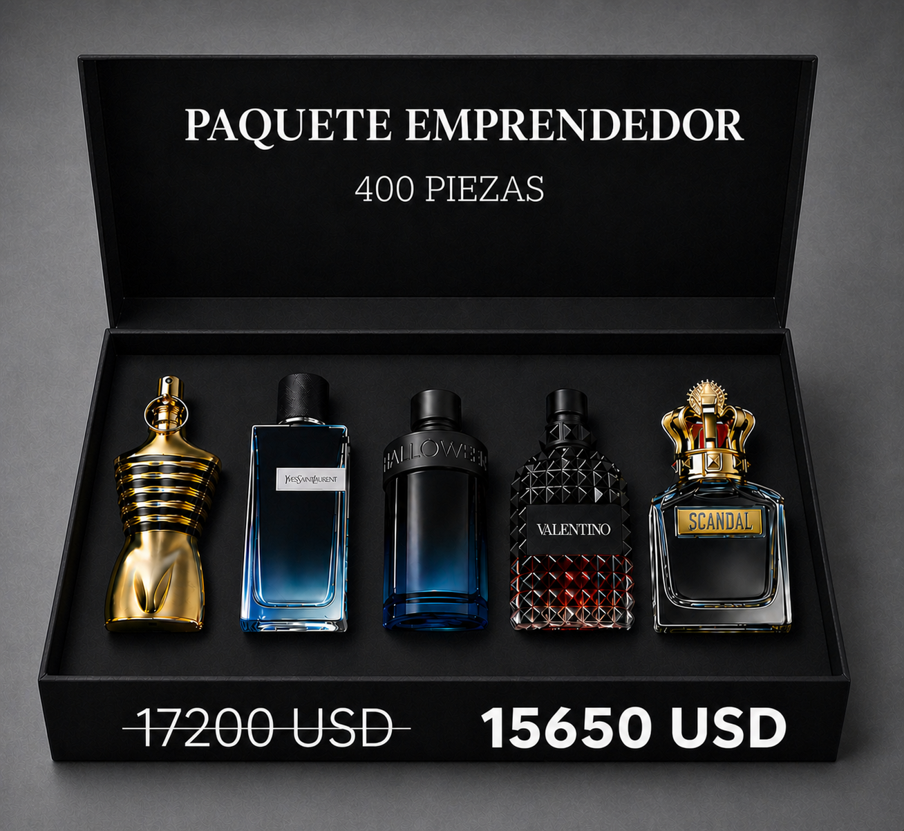 PAQUETE EMPRENDEDOR 400 PIEZAS