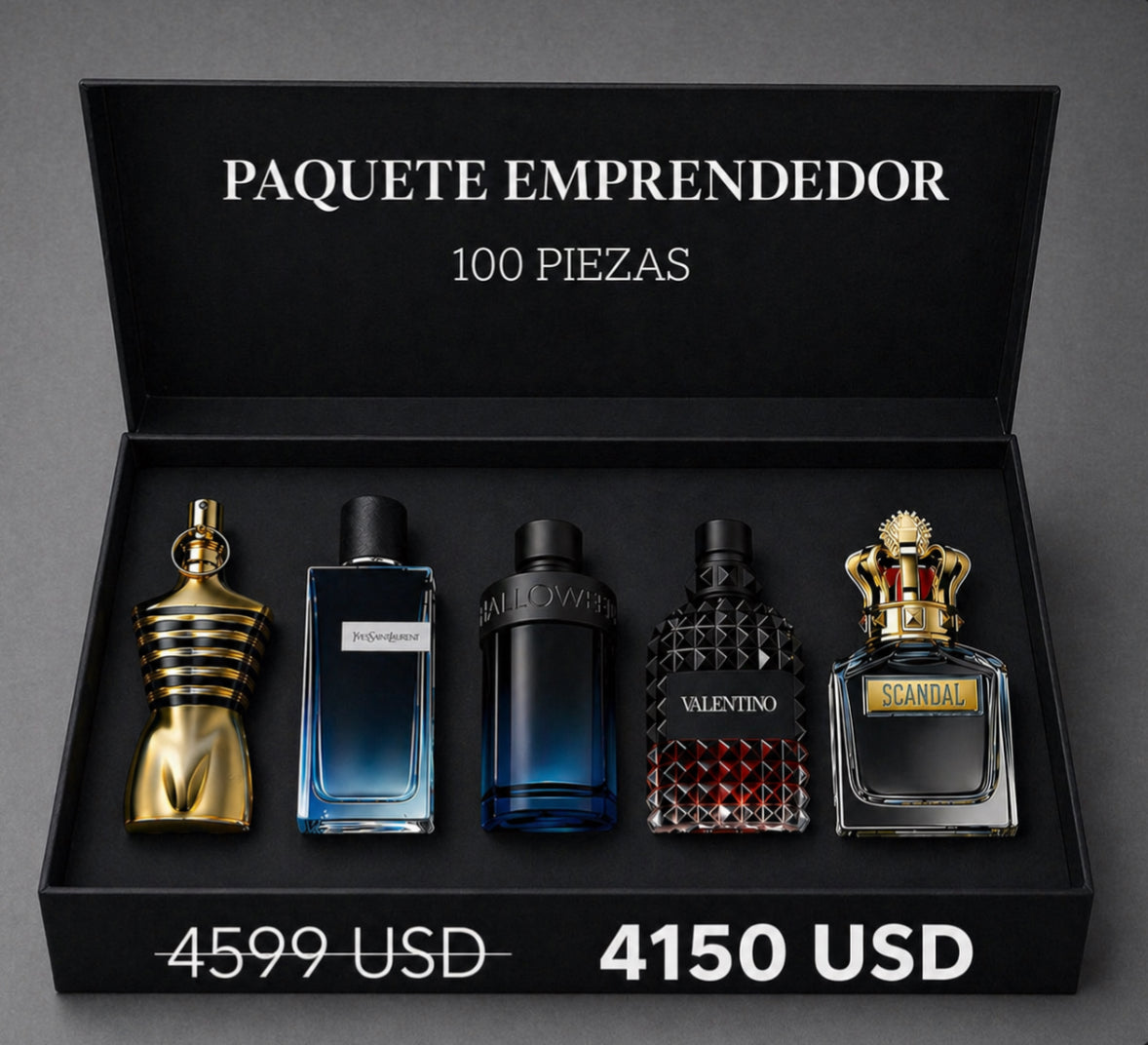 PAQUETE EMPRENDEDOR 100 PIEZAS