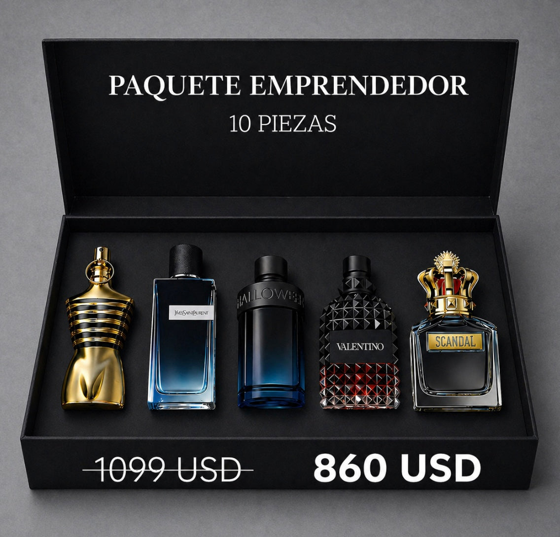 PAQUETE EMPRENDEDOR 10 PIEZAS